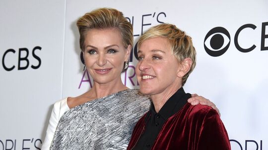 Portia de Rossi und Ellen DeGeneres