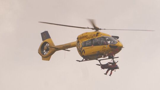 Rettungshubschrauber im Einsatz
