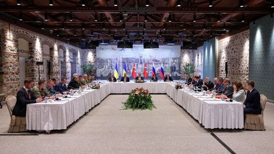 Ukraine-Krieg - Verhandlungen in Istanbul