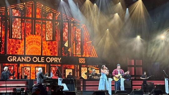Auftritt des Duo «Johnnyswim» im Grand Ole Opry in Nashville