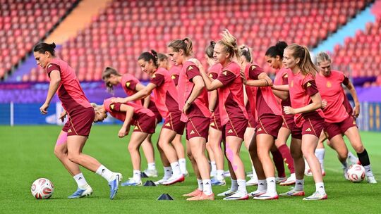 Frauenfußball-EM - Abschlusstraining Deutschland