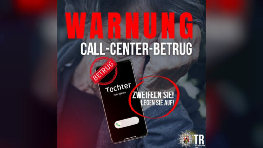 Warnung vor Schockanrufen Warnung vor Schockanrufen