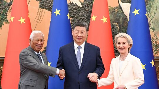 EU-China-Gipfel in Peking
