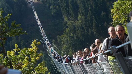 Geierlay Hängeseilbrücke