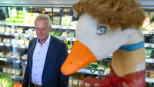 Bundesminister Rainer in Brandenburg