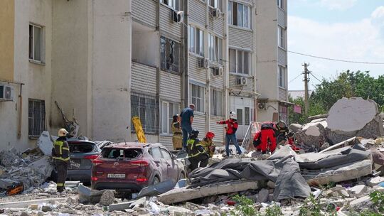 Gasexplosion in Russland