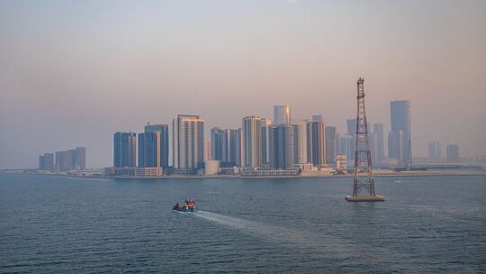 Skyline von Abu Dhabi