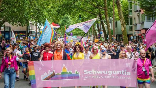 Christopher Street Day in Mainz