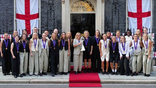 England - Rückkehr der Europameisterinnen
