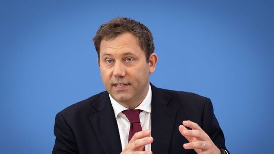 Pressekonferenz Bundesfinanzminister Klingbeil
