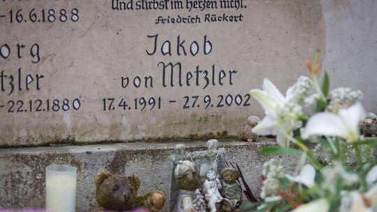 Jakob von Metzler - Grab