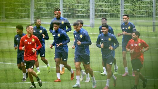 Cristiano Ronaldo trainiert in Österreich