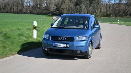 Fahrszene Audi A2