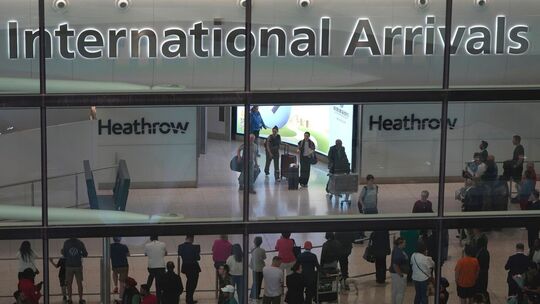 Flughafen in Großbritannien