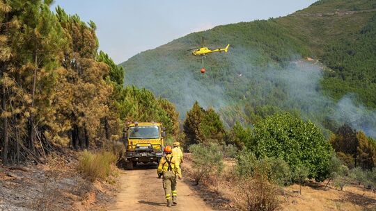 Waldbrände in Spanien