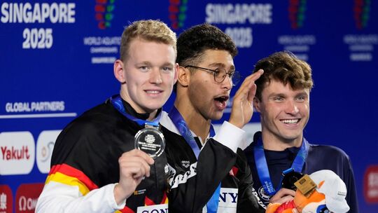 Schwimm-WM in Singapur