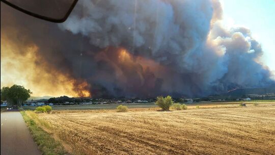 Brände in Frankreich