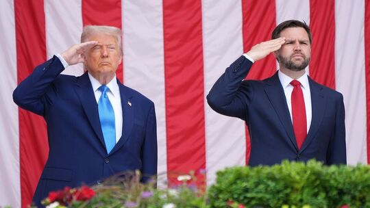 US-Präsident Donald Trump und Vizepräsident JD Vance