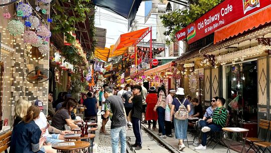 Train Street in Hanoi