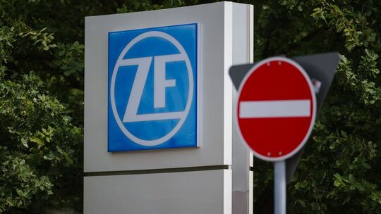 Protestaktion von ZF-Betriebsrat
