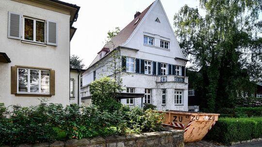 Altbausanierung an einem Einfamilienhaus