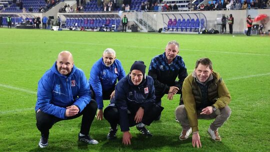 Luxemburgs Trainerteam um Luc Holtz