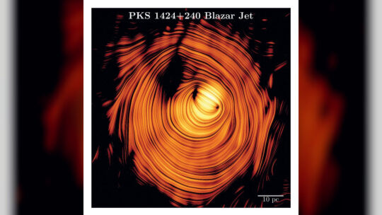Bild eines kosmischen Jets enthüllt das «Auge von Sauron»