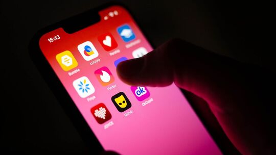 Dating-Apps auf einem Smartphone
