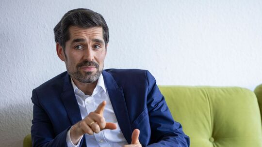 Bildungsminister von Rheinland-Pfalz Sven Teuber