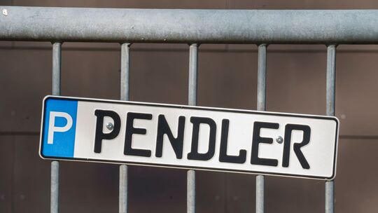 Pendler-Parkplatz