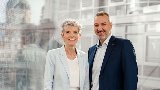 Birgit Steinborn und Tobias Bäumler