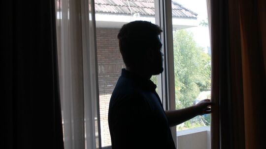 Afghane in einem Gästehaus in Pakistan (Archivbild)