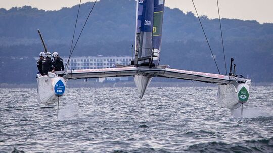 Vorbereitung für SailGP