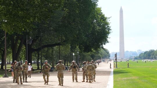 Nationalgarde in Washington
