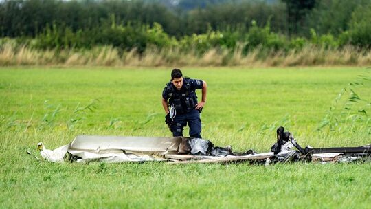 Leichtflugzeug abgestürzt - zwei Tote