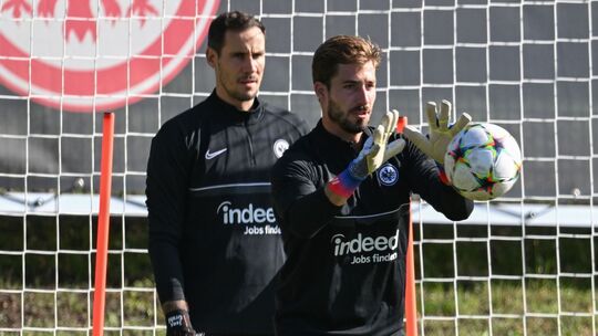 Jens Grahl und Kevin Trapp