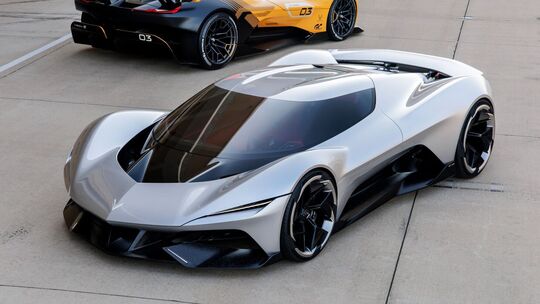 Chevrolet Corvette CX.R (hinten) und CX