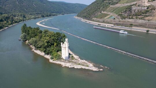 Binnenschifffahrt auf dem Rhein
