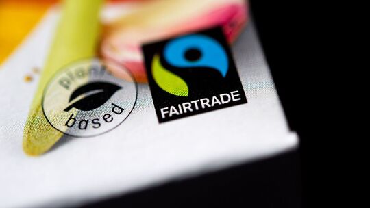 Lebensmittel Kennzeichnung - Fairtrade