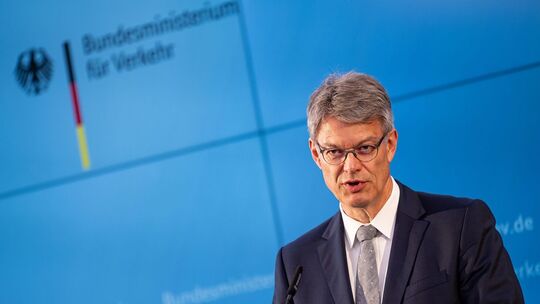 Bundesverkehrsminister Schnieder