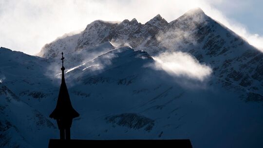 Das Breithorn in der Schweiz