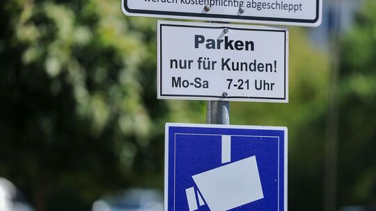 Parken mit Kennzeichenerkennung