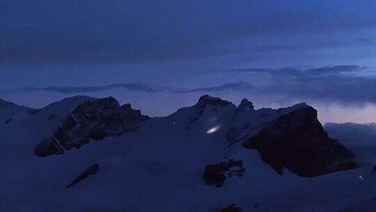 Deutsche Bergsteiger in Schweizer Alpen gerettet