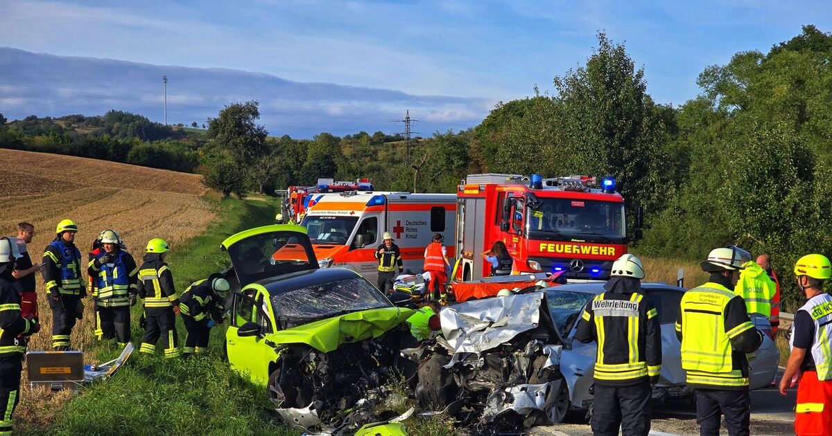 Straße einige Stunden gesperrt: Schwerer Verkehrsunfall auf der L233 bei ...