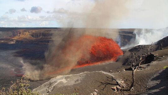 Kilauea Vulkan auf Hawaii