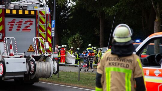 Tödlicher Unfall in Krefeld