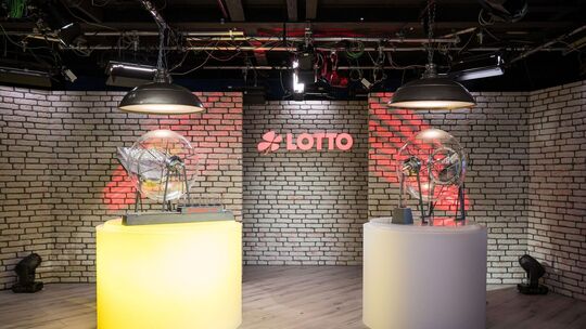 Neue Studio-Kulisse für Ziehung der Lottozahlen 6 aus 49