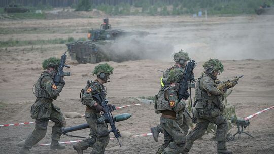 Abschluss der Nato-Übung Quadriga 2024