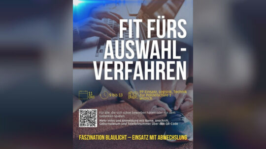 Einladungsflyer zum Bewerbungstraining Einladungsflyer zum Bewerbungstraining
