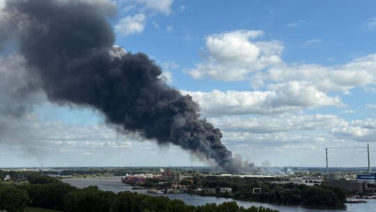 Großbrand in Hamburg